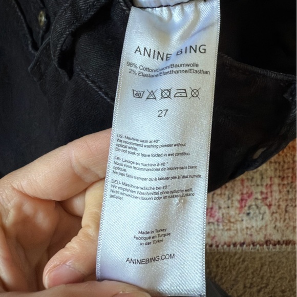 Anine Bing Brodie Distressed Jeans - Picture 7 of 7